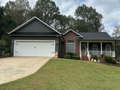 Completed residential roof replacement by Santos Construction & Roofing in Forest City, NC
