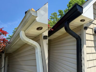 Storm damage roof repair completed by Santos Construction in Rutherford County, NC